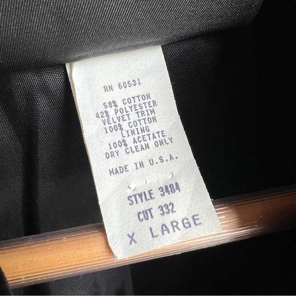 Vintage Circle T Western Tapestry Velvet Jacket Dallas Texas USA Made, XL - Picture 9 of 13